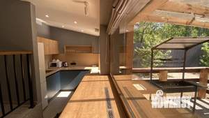 Дом 96м², 1-этажный, посуточно,