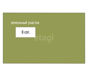 Дом 62м², 1-этажный, на длительный срок,