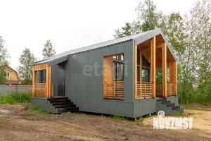 Дом 64м², 1-этажный, участок 10 сот.