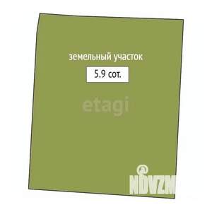Дом 40м², 2-этажный, участок 6 сот.