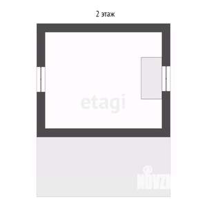 Дом 40м², 2-этажный, участок 6 сот.