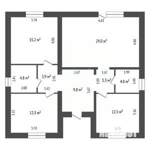 Дом 100м², 1-этажный, участок 5 сот.