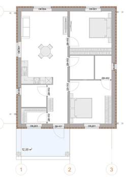 Дом 80м², 1-этажный, участок 5 сот.
