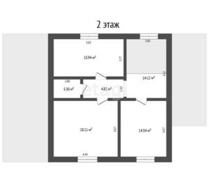 Дом 200м², 2-этажный, участок 9 сот.