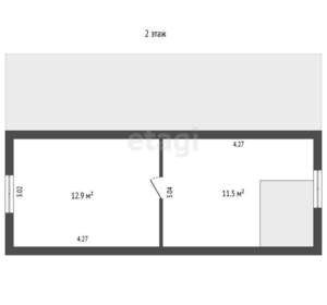 Дом 70м², 2-этажный, участок 8 сот.