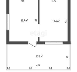 Дом 30м², 2-этажный, участок 8 сот.