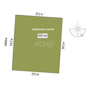 Дом 80м², 1-этажный, участок 5 сот.