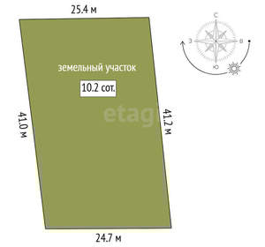 Дом 45м², 2-этажный, участок 10 сот.
