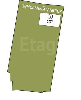 Дом 70м², 1-этажный, участок 10 сот.