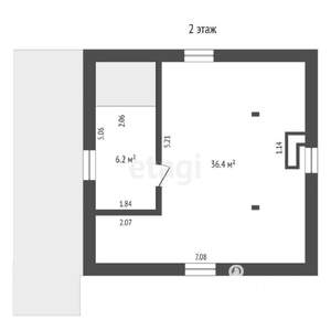 Дом 100м², 2-этажный, участок 15 сот.