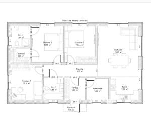 Дом 95м², 2-этажный, участок 5 сот.
