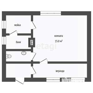 Дача 72м², 2-этажный, участок 8 сот.