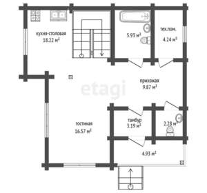 Дом 114м², 2-этажный, участок 8 сот.