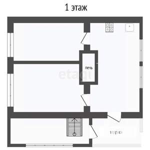 Дом 64м², 2-этажный, участок 12 сот.