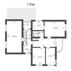 Дом 363м², 2-этажный, участок 12 сот.