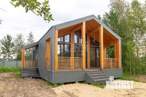 Дом 64м², 1-этажный, участок 10 сот.