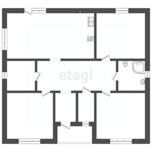 Дом 102м², 1-этажный, участок 6 сот.