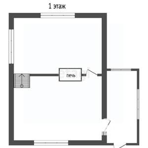 Дача 32м², 2-этажный, участок 6 сот.