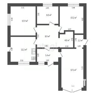 Дача 100м², 1-этажный, участок 12 сот.