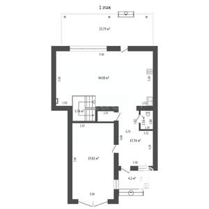 Таунхаус 170м², 2-этажный, участок 3 сот.