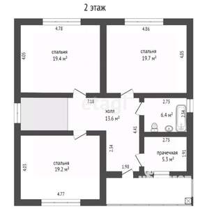 Дом 235м², 2-этажный, участок 14 сот.