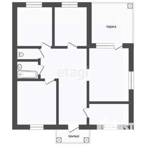 Дом 100м², 1-этажный, участок 10 сот.