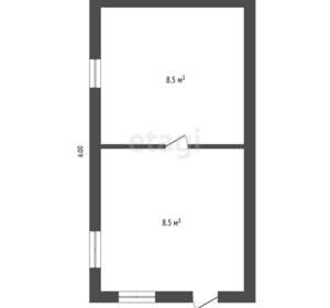 Дом 60м², 2-этажный, участок 9 сот.