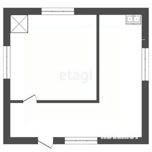 Дом 57м², 2-этажный, участок 5 сот.