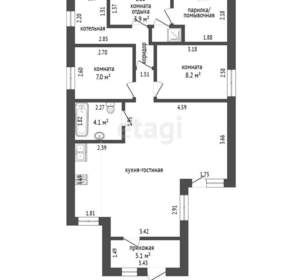 Дом 79м², 1-этажный, участок 4 сот.