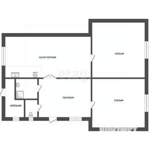 Дом 78м², 1-этажный, участок 12 сот.