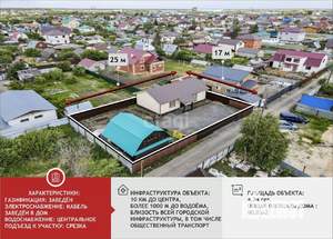 Дом 60м², 1-этажный, участок 4 сот.