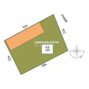 Дом 106м², 2-этажный, участок 7 сот.