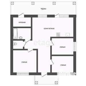 Дом 151м², 1-этажный, участок 8 сот.