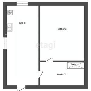 Дом 20м², 1-этажный, участок 4 сот.