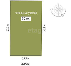 Дом 70м², 1-этажный, участок 5 сот.