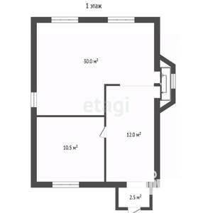 Дом 110м², 2-этажный, участок 5 сот.