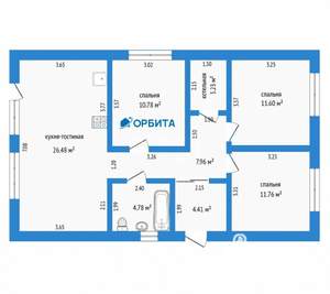 Дача 90м², 2-этажный, участок 5 сот.