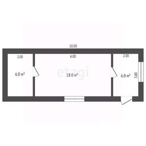 Дача 30м², 1-этажный, участок 6 сот.