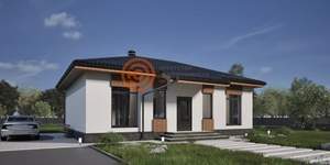 Дом 79м², 1-этажный, участок 1 сот.