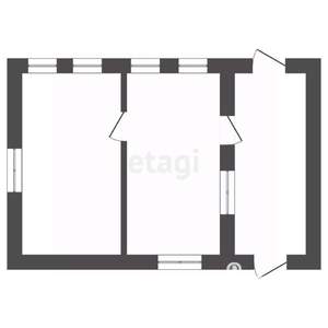 Дом 36м², 1-этажный, участок 8 сот.