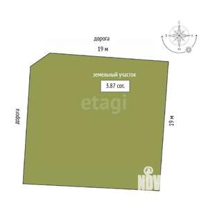 Дом 40м², 1-этажный, участок 4 сот.