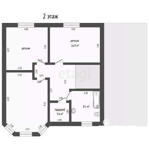 Дом 150м², 2-этажный, участок 5 сот.