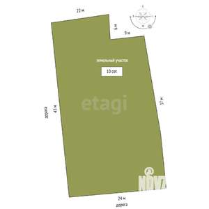 Дом 20м², 1-этажный, участок 10 сот.