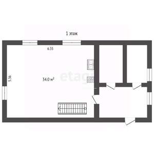 Дом 92м², 2-этажный, участок 5 сот.