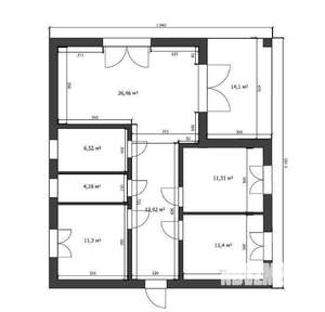 Дом 100м², 2-этажный, участок 5 сот.