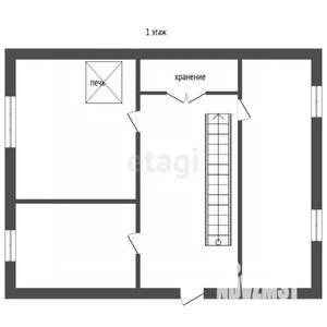 Дом 100м², 2-этажный, участок 6 сот.