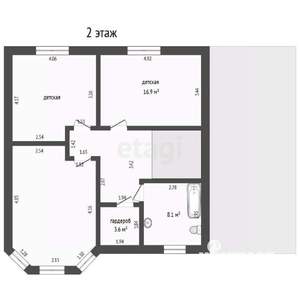 Дом 150м², 2-этажный, участок 5 сот.