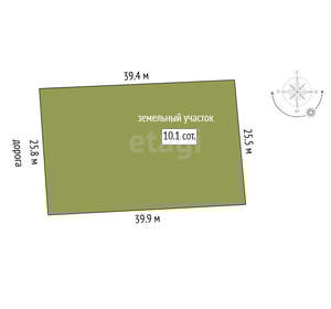 Дом 20м², 2-этажный, участок 10 сот.