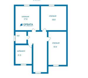 Дом 170м², 2-этажный, участок 0 сот.