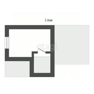 Дом 20м², 2-этажный, участок 5 сот.